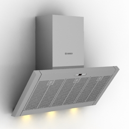 vent hood bosch dwk 09e650 3D Model Preview #2cd7a057