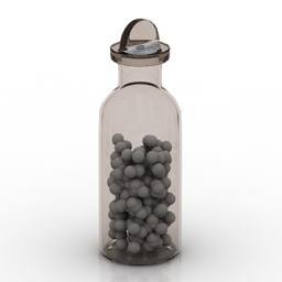 bottle balls 3D Model Preview #9ea2c4fc