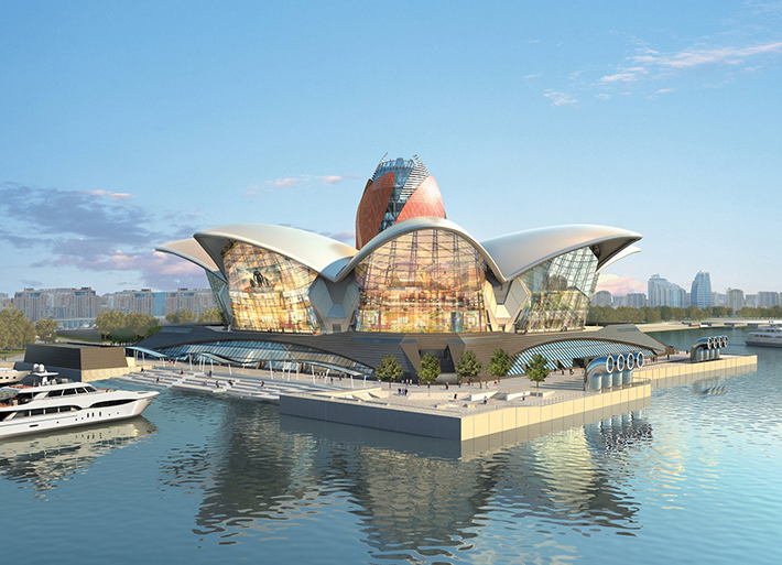 Caspian Waterfront by Benoy, Baku, Azerbaijan