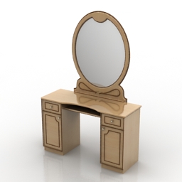 3D Dressing table preview