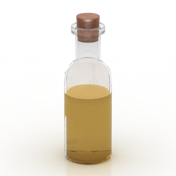bottle 2 3D Model Preview #be00a3b0