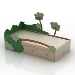 bed - 3D Model Preview #03fe6b13