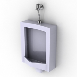 urinal male toilet urinal 3D Model Preview #3045d586