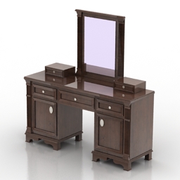3D Dressing table preview