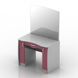3D Dressing table preview