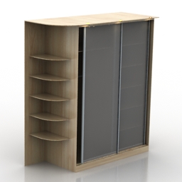 wardrobe coupe 3D Model Preview #27441d5a