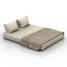 bedclothes - 3D Model Preview #d4bf79f6