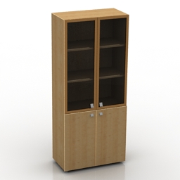 3D Bookcase preview