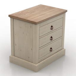 3D Nightstand preview