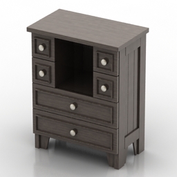 3D Nightstand preview