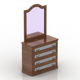 dressing table 3D Model Preview #a22d3e42