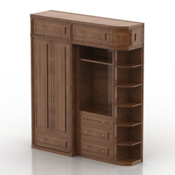 wardrobe 1 3D Model Preview #cd906ce3