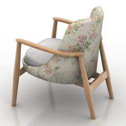 3D Armchair preview