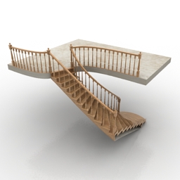 3D Stair preview