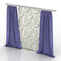 curtain 3D Model Preview #95c7316d