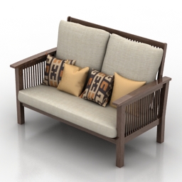 sofa - 3D Model Preview #8cb3ba82