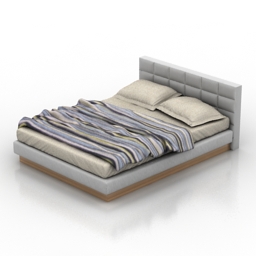 bed - 3D Model Preview #a3529a7d