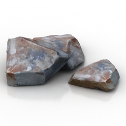stones decor 3D Model Preview #e3096696