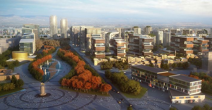 Master plan for Turkish municipality, Kayseri, Turkey