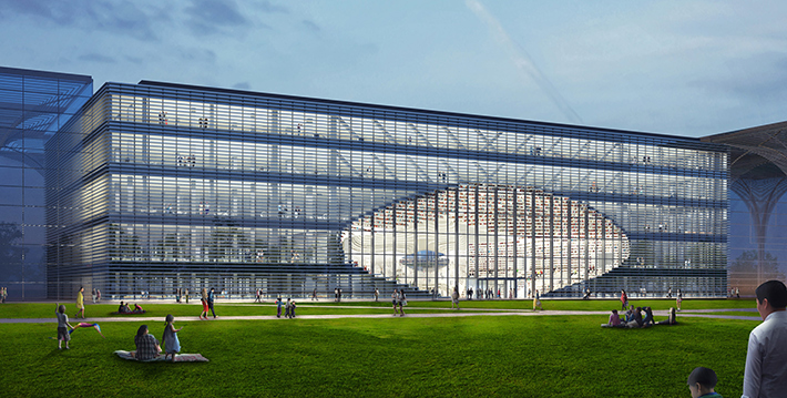 Tianjin Library by MVRDV, Tianjin, China