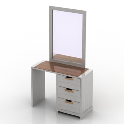 dressing table 3D Model Preview #3ba84823