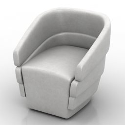 3D Armchair preview