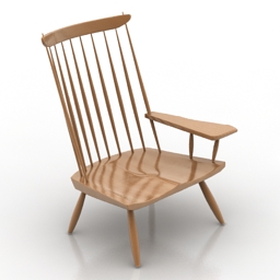 3D Armchair preview