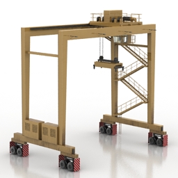 crane container 3D Model Preview #2465eed1