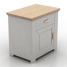 3D Nightstand preview