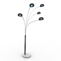 torchere regenbogen floorlamp 3D Model Preview #21e27734