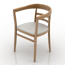 3D Armchair preview