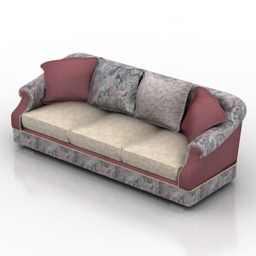 sofa 3 3D Model Preview #3ed128cf