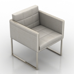 armchair 1 3D Model Preview #29516f78