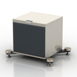 speaker 2 3D Model Preview #1122777b