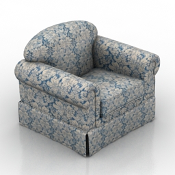 armchair 1 3D Model Preview #7f5b68b3