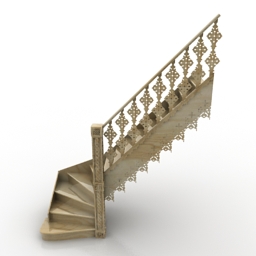 stair 3D Model Preview #19bf977e