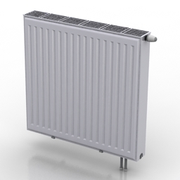 radiator large 3D Model Preview #410b11f7