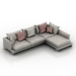 sofa - 3D Model Preview #b3f98f9f