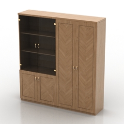 3D Bookcase preview