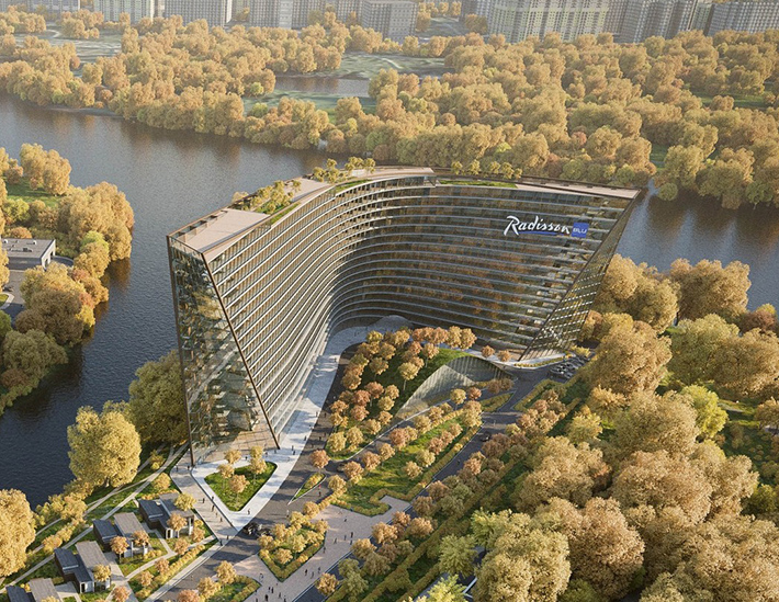 Radisson Blu Moscow Riverside Hotel & SPA, Moscow, Russia