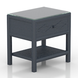 3D Nightstand preview