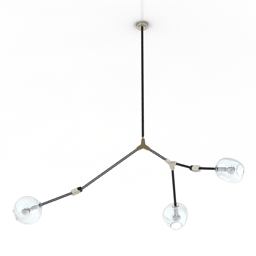 luster lindsey adelman bb 03 20 vintage brass 3D Model Preview #c5176fa0