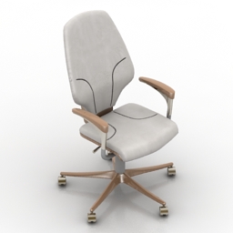 armchair office 3D Model Preview #e04b09c5