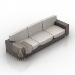 sofa 3 3D Model Preview #bc85ff60