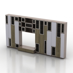 sideboard rack 3D Model Preview #3ee53983