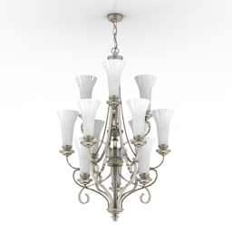 luster kichler abbeyville collection 3D Model Preview #c25f5998