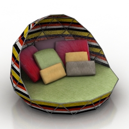 3D Sofa preview
