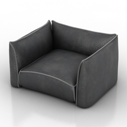 3D Armchair preview