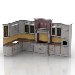 kitchen sonata golg 3D Model Preview #0016cdfd
