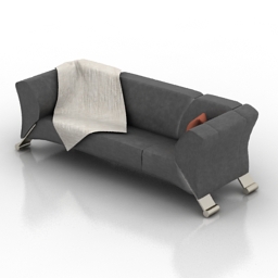 sofa rolf benz 322 3D Model Preview #8af04c41